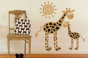 giraff 300x198 - Роспись стен